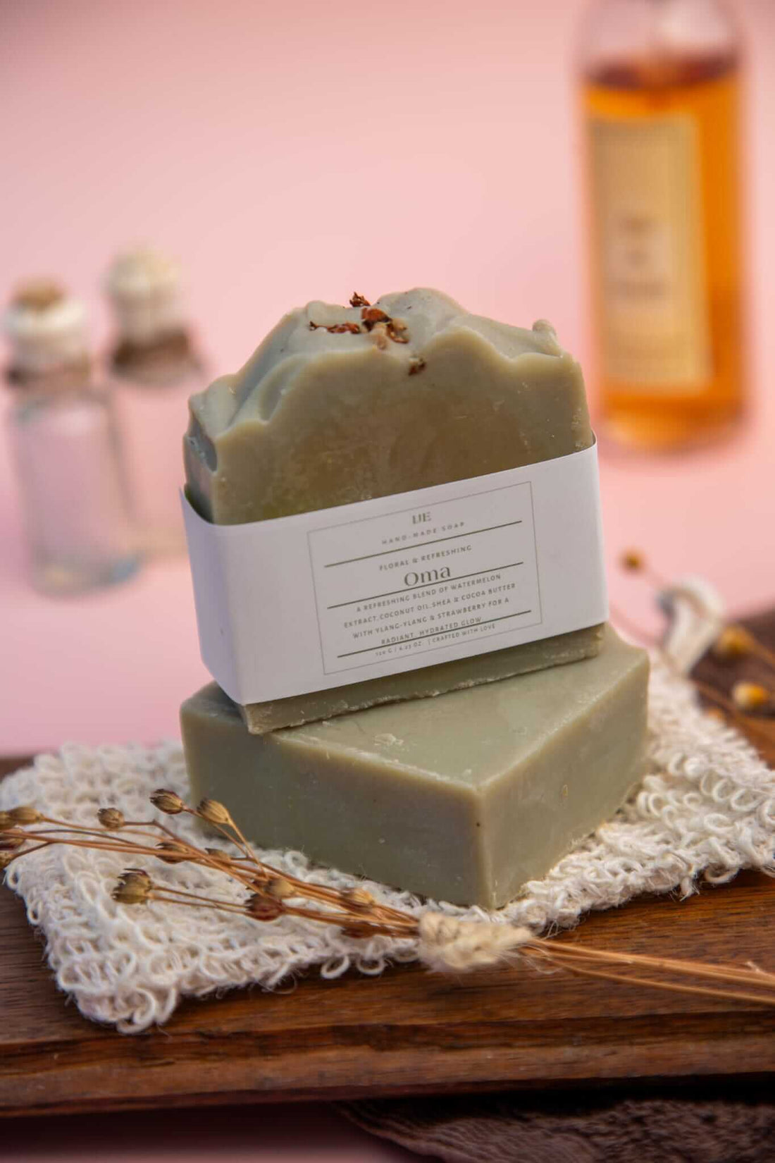 Natural Carrot oil soap Oma