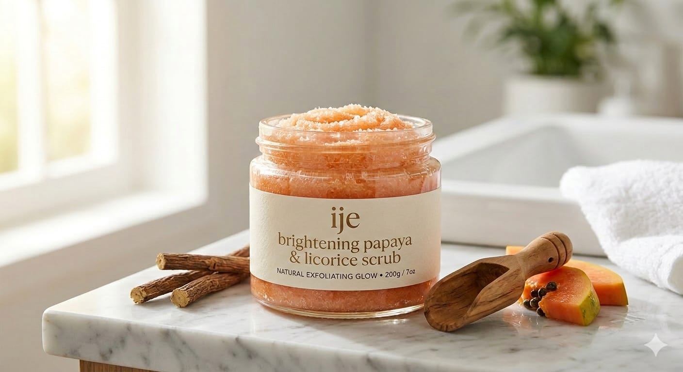 Brightening Papaya &amp; Licorice face &amp; body scrub